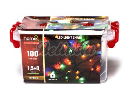 Vianočné osvetlenie reťaz 100 LED Multicolor  Reťaz 100 LED Multicolor
