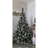 Umelý vianočný stromček Borovica Alica Diamantová
