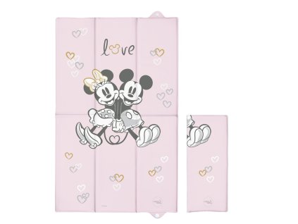CEBA BABY Podložka prebaľovacia cestovná (50x80) Disney Minnie & Mickey Pink