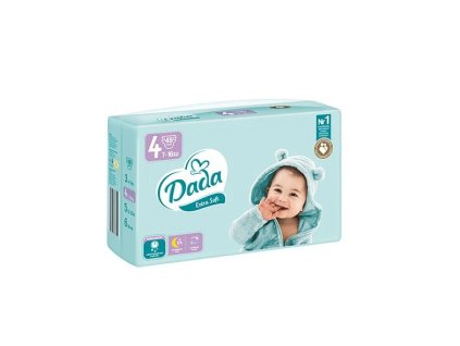 DADA Extra Soft Pliekny jednorázové 4 Maxi (7-16 kg) 48 ks