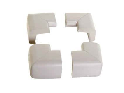 DREAMBABY Ochrana rohov 4 kusy - šedá