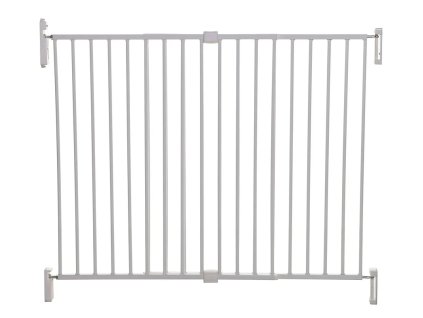 DREAMBABY Zábrana bezpečnostná Broadway 2-panelová extra široká 76-134,5 cm biela