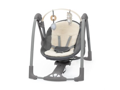 INGENUITY Hojdačka konvertibilná vibrujúca s melódiou Every Season™ Chic Boutique™ 0m+ do 9 kg