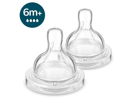 Philips AVENT Cumlík Anti-colic rýchly prietok 6m+ 2 ks