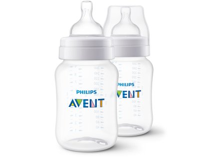 Philips AVENT Fľaša Anti-colic 260ml 1m+ 2 ks