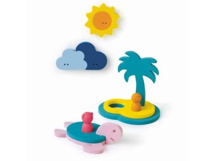 QUUTOPIA PUZZLE DO VODY - OSTROV POKLADOV