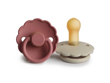 twopack PowderBlush Cream Daisy rubber 6 12