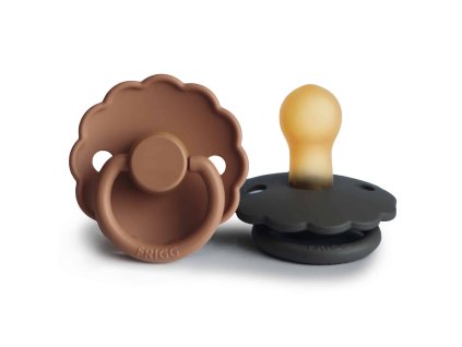 twopack PeachBronze Graphite Daisy rubber 0 6