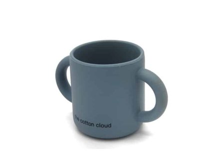 silicone cup blue the cotton cloud