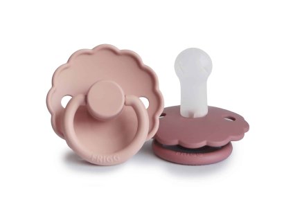 twopack BlushDustyRose Daisy Silicone 6 18