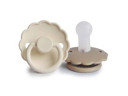 twopack CreamCroissant Daisy Silicone 6 18