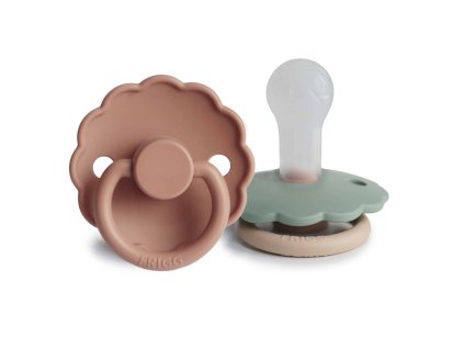 twopack RoseGoldWillow Daisy Silicone 6 18 1