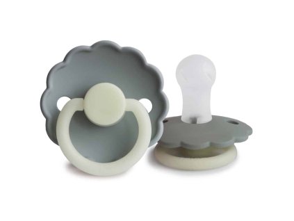 2 pack FrenchGrayPortobello Daisy NIGHT silicone 0 6