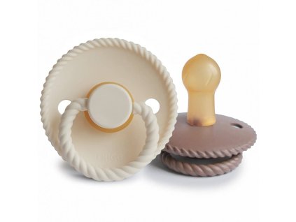 2pack Cream Sepia ROPE rubber 0 6 p