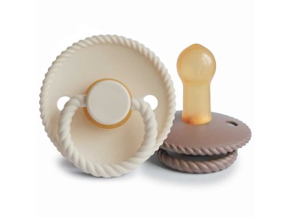 2pack Cream Sepia ROPE rubber 6 12 p