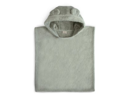 Poncho Towel Bear Moss p