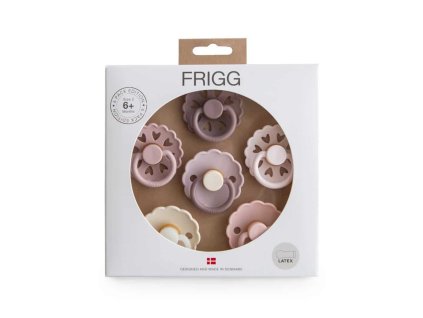 Blooming Love Frigg Pacifier Set 6 Pack Rubber Size 2 p