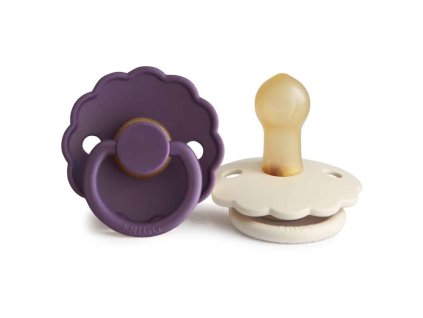 Violet Dream Cream Daisy twopack rubber 0 6 p