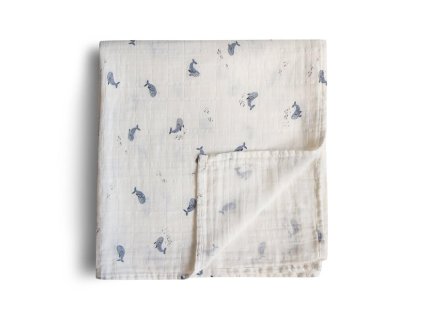 Whales Swaddle p
