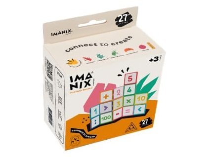MAGNETICKÁ STAVEBNICA IMANIX STYLE CARDS - ČÍSLA