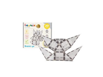 MAGNETICKÁ STAVEBNICA IMANIX CLEAR - 20KS