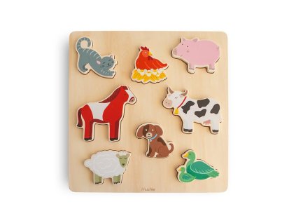 Wooden Farm Puzzle p