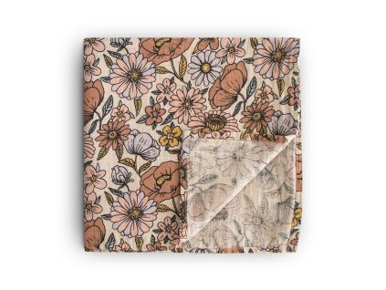 Retro Flowers Swaddles p
