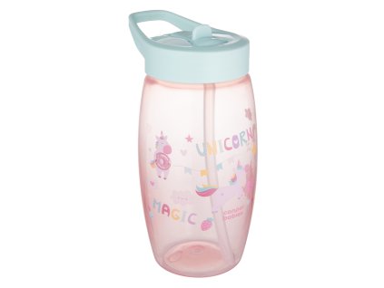 CANPOL BABIES Fľaša športová so sklápacím náustkom Unicorns 400ml
