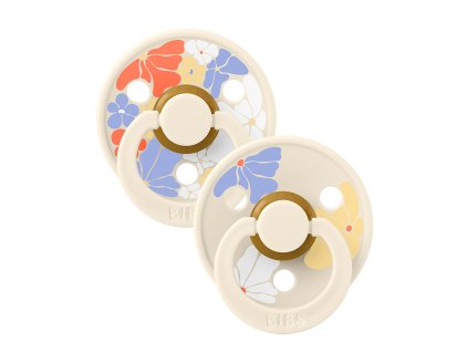 BIBS Studio Collection Colour cumliky z prirodneho kaucuku velkost 1 MorningBloom IvoryMix 11013101 5713795259755 II