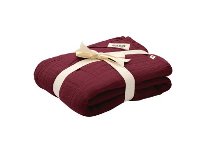 BIBS muselinova zavinovacka z BIO bavlny Elderberry