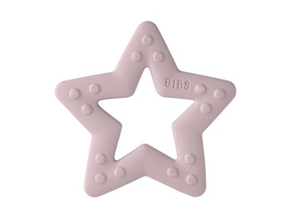 BIBS Baby Bitie Hryzatko Kousatko Star Ivory Pink Plum