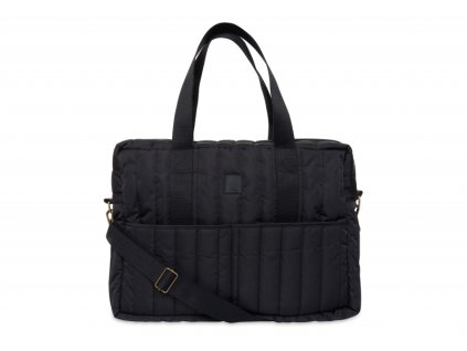 Prebaľovacia taška Puffed Moos Black