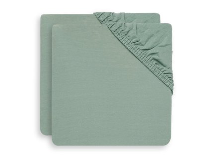 Napínacia plachta 120x60 cm 2 ks Ash Green