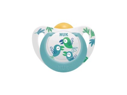 NUK Cumlík Star latex 18 - 36m, box - zelený (Varianta NUK Cumlík Star latex 18 - 36m, box - zelený)