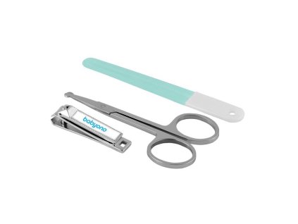 BABYONO Set detská manikúra mint (Varianta BABYONO Set detská manikúra mint)