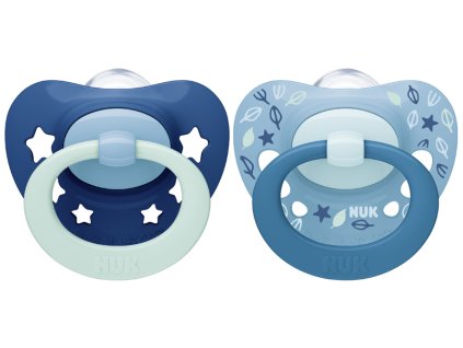 NUK Cumlík Signature 6-18m box chlapec 2 ks (Varianta NUK Cumlík Signature 6-18m box chlapec 2 ks)