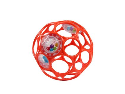 OBALL Hračka Oball RATTLE 10 cm orange 0m+ (Varianta OBALL Hračka Oball RATTLE 10 cm orange 0m+)