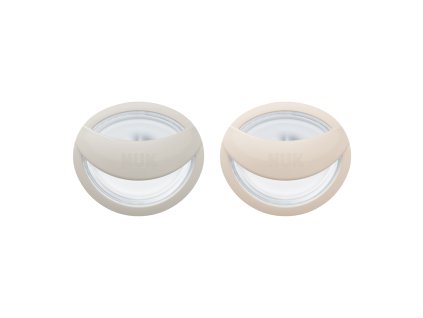 NUK Cumlík Mommy Feel v boxe, krémový 0-9m, 2ks (Varianta NUK Cumlík Mommy Feel v boxe, krémový 0-9m, 2ks)