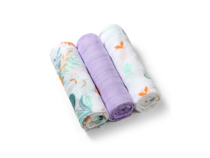 BABYONO Plienky bambusové 3 ks - fialová (Varianta BABYONO Plienky bambusové 3 ks - fialová)