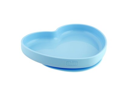CHICCO Tanier silikónový srdiečko, modrozelená 9m+ (Varianta CHICCO Tanier silikónový srdiečko, modrozelená 9m+)