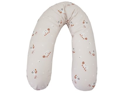 EKO Vankúš na dojčenie Bees Beige 180 cm (Varianta EKO Vankúš na dojčenie Bees Beige 180 cm)