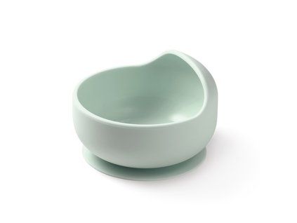 BABYONO Miska silikónová s prísavkou - sage 6m+ (Varianta BABYONO Miska silikónová s prísavkou - sage 6m+)