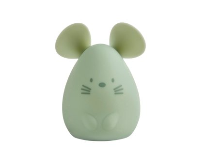 NATTOU Svetielko nočné silikónové myška stredné 11 cm (Varianta NATTOU Svetielko nočné silikónové myška stredné 11 cm)