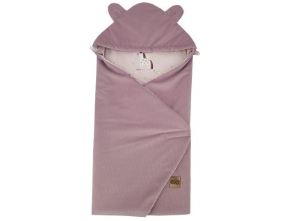 EKO Fusak zavinovací do autosedačky VELVET Unicorn 110x100 cm (Varianta EKO Fusak zavinovací do autosedačky VELVET Unicorn 110x100 cm)