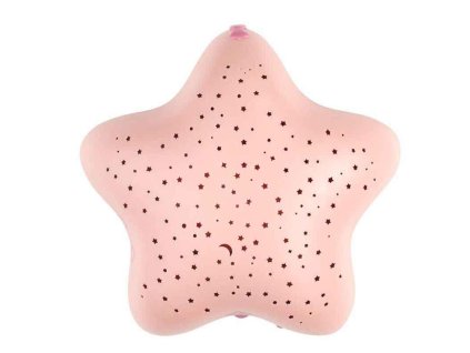 PABOBO Magický hviezdny projektor nočnej oblohy s melódiou na batérie - Star Pink (Varianta PABOBO Magický hviezdny projektor nočnej oblohy s melódiou na batérie - Star Pink)