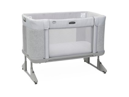 CHICCO Postieľka Next2Me Forever - Ash Grey (Varianta CHICCO Postieľka Next2Me Forever - Ash Grey)