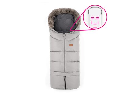 PETITE&MARS Fusak 4v1 Arctic Horizontal Champagne Shower (Varianta PETITE&MARS Fusak 4v1 Arctic Horizontal Champagne Shower)