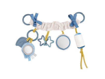 CANPOL BABIES Hračka závesná na kočík / autosedačku Pastel Friends šedá (Varianta CANPOL BABIES Hračka závesná na kočík / autosedačku Pastel Friends šedá)