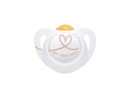 NUK Cumlík Star latex 0-6m, box biely (Varianta NUK Cumlík Star latex 0-6m, box biely)