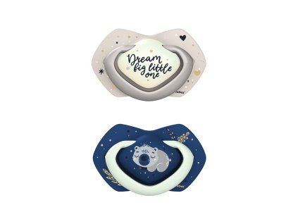 CANPOL BABIES Set symetrických silikónových cumlíkov Light touch 0-6m Sleepy koala modrý (Varianta CANPOL BABIES Set symetrických silikónových cumlíkov Light touch 0-6m Sleepy koala modrý)